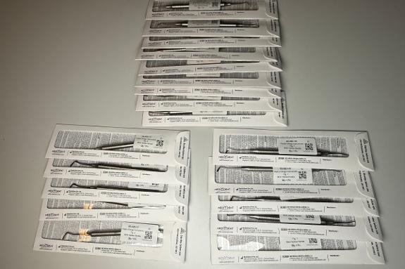19 stk MedixDent Elite plastfyllingsinstrumenter – ED-025-116 / 117 / 116T