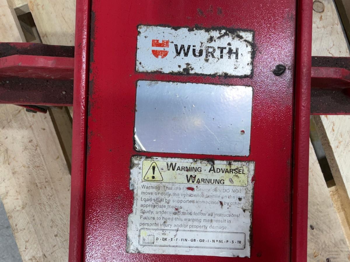Würth hydraulisk garasjejekk / jekk