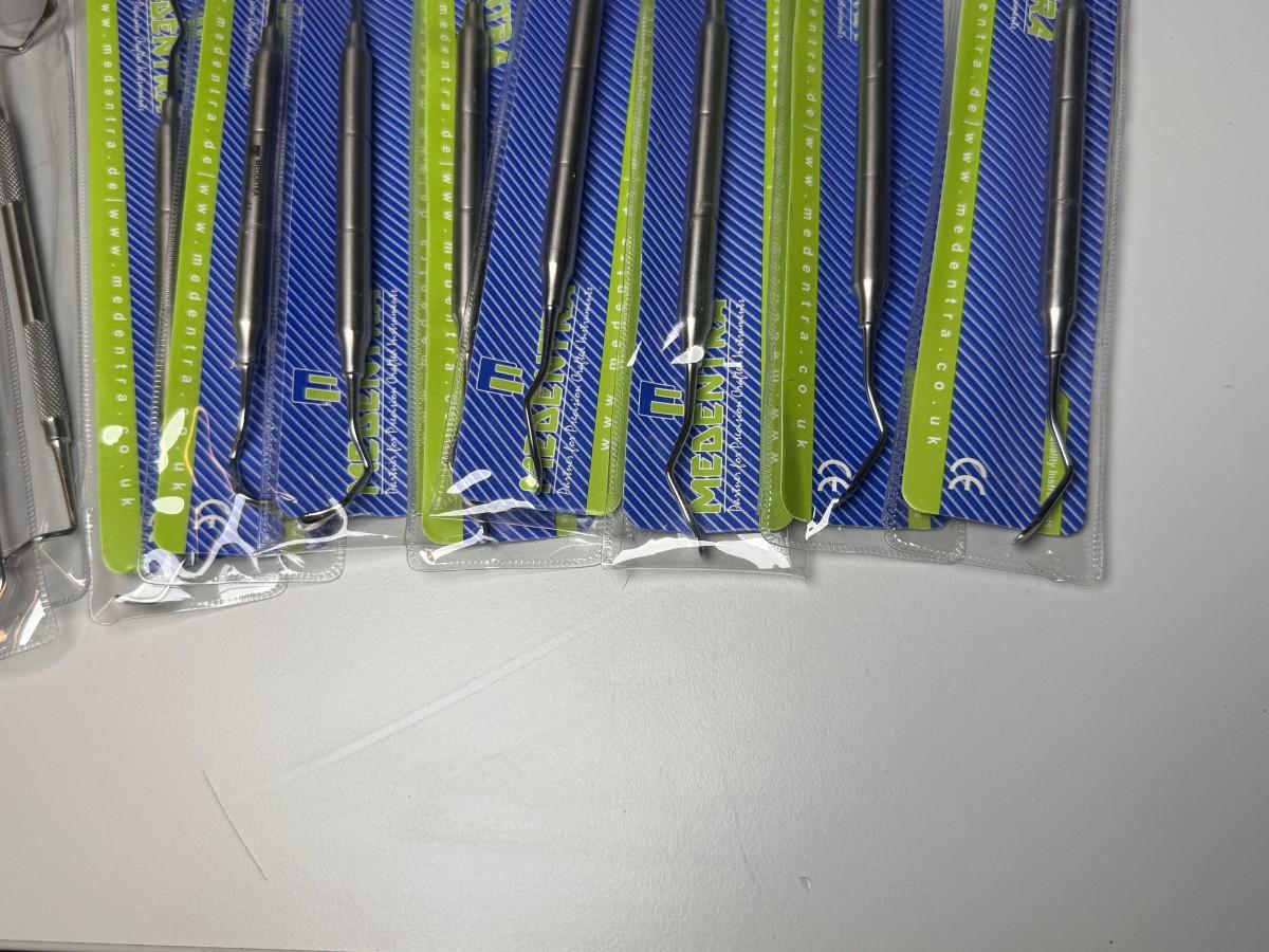 16 stk dentale håndinstrumenter - Medixdent Elite og Medentra
