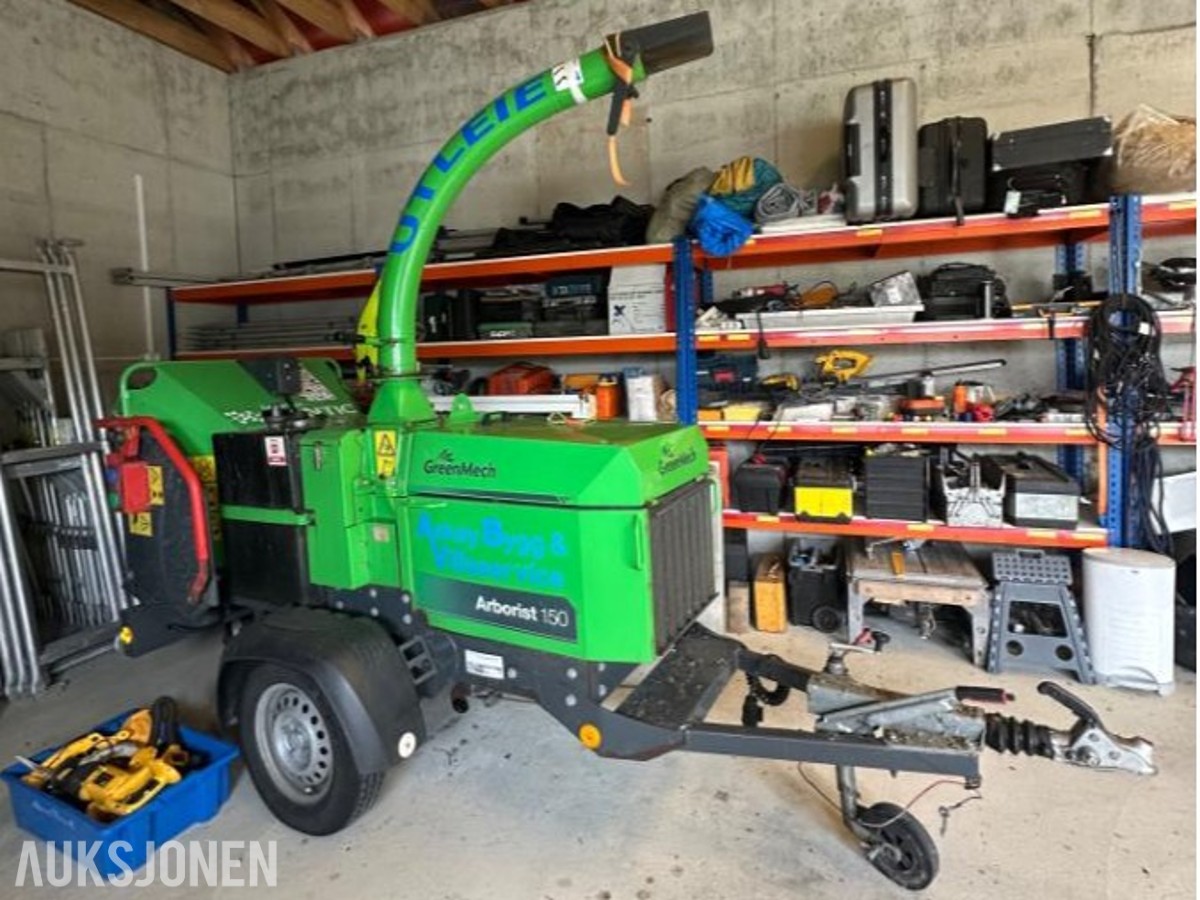2017 Greenmech Arborist 150 370 timer