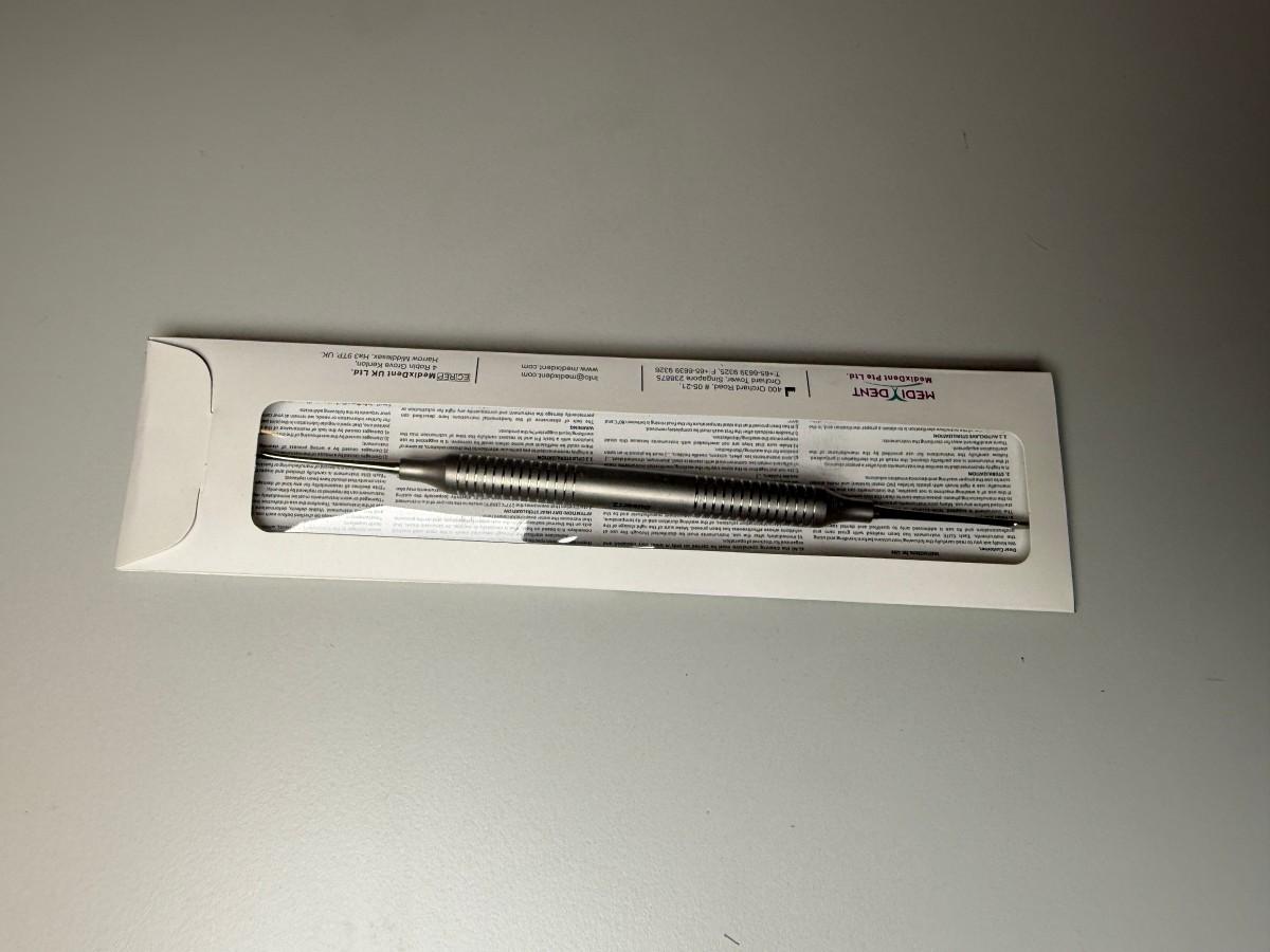 7 stk MedixDent Elite ED-025-224B Buser #2 periosteale elevatorer