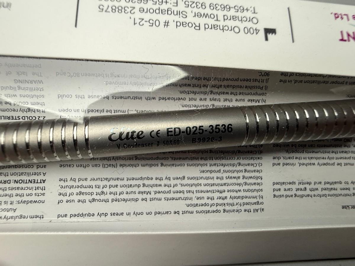 9 stk MedixDent Elite endodontiske og periodontale instrumenter