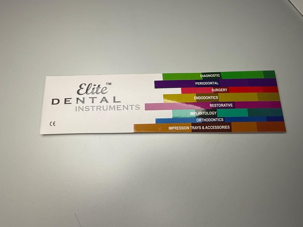 9 stk MedixDent Elite endodontiske og periodontale instrumenter