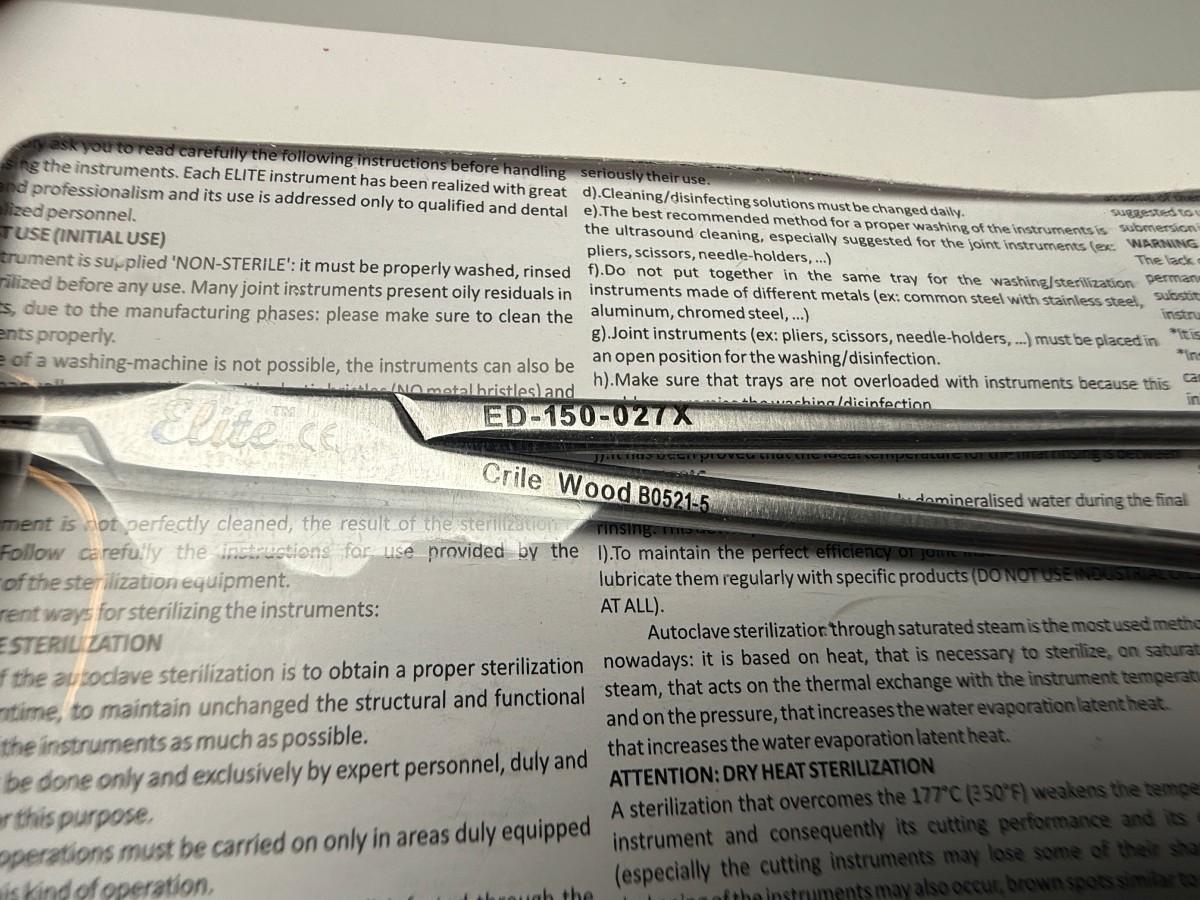 15 stk MedixDent Elite nåleholdere – Mayo-Hegar og Crile-Wood