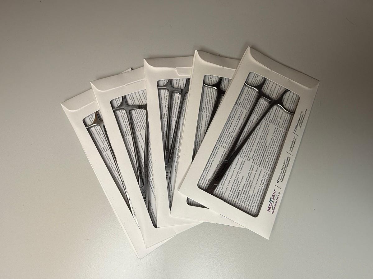 15 stk MedixDent Elite nåleholdere – Mayo-Hegar og Crile-Wood