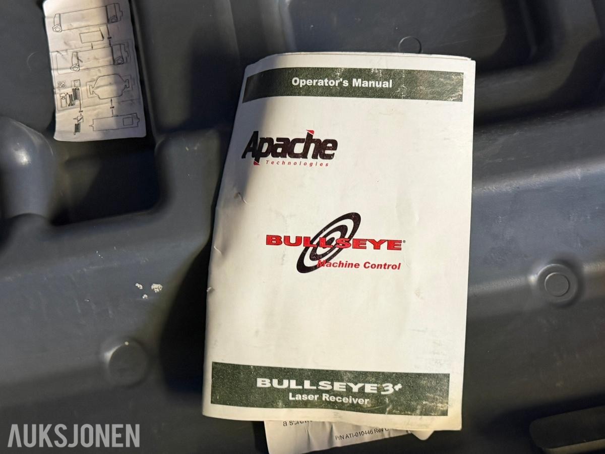 Apache Bullseye lasermottaker for maskinstyring med koffert