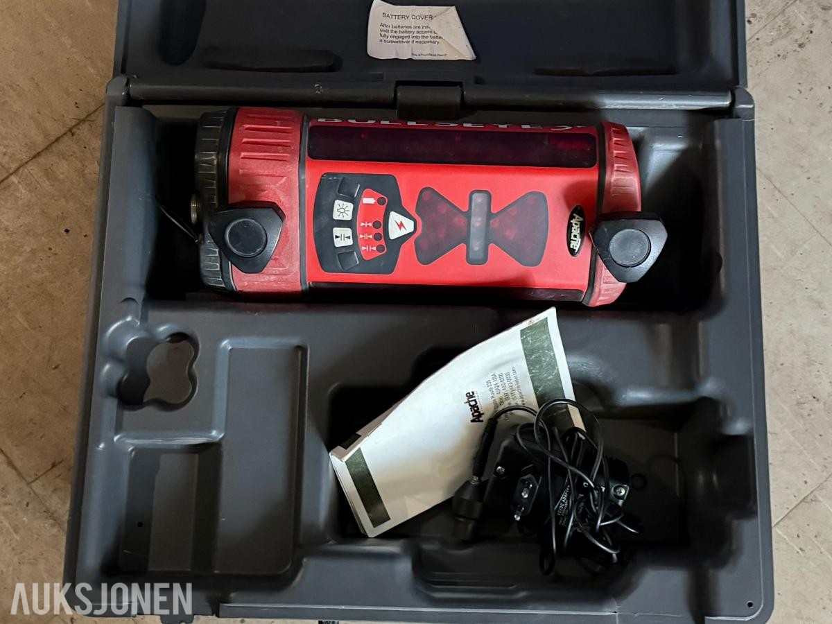 Apache Bullseye lasermottaker for maskinstyring med koffert