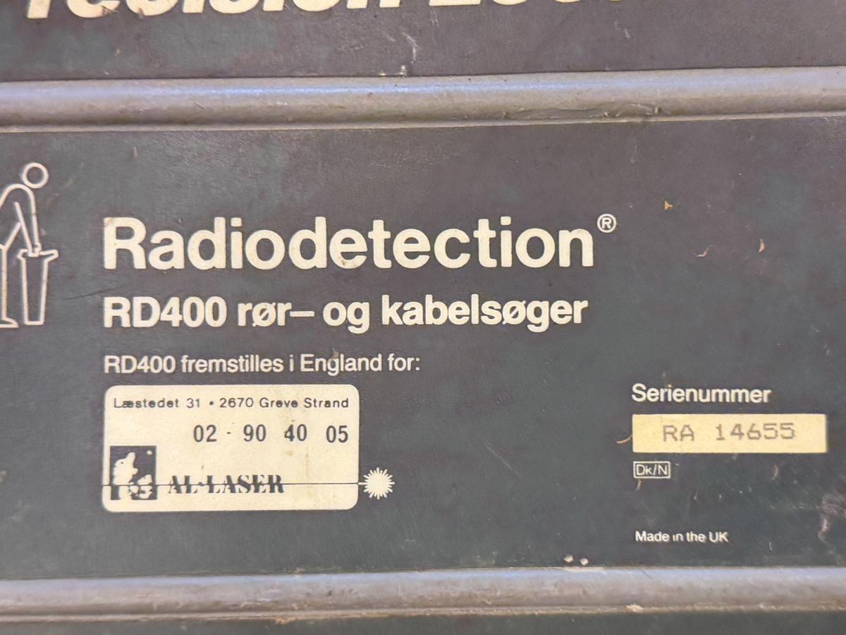 Radiodetection RD 400 Kabelsøker