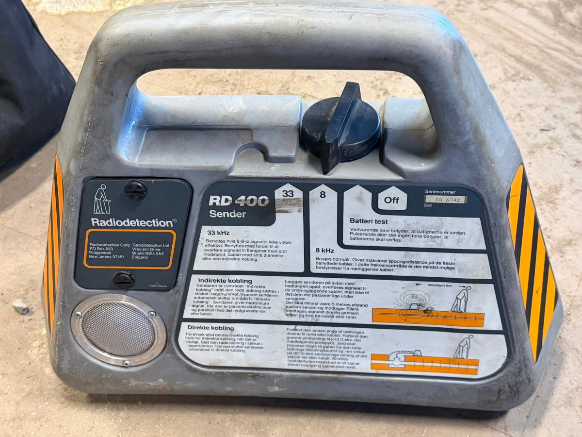 Radiodetection RD 400 Kabelsøker