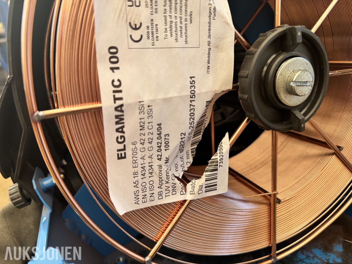SAF-FRO MIG/MAG-sveiseapparat 400V - stål/aluminium