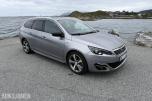 2015 Peugeot 308 SW 1,2 PureTech, Cruisekontroll, S+V dekk