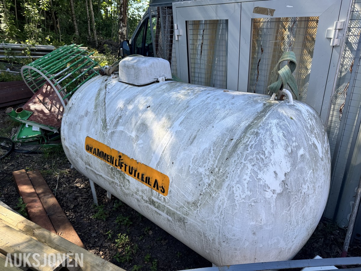BAGOM 2700L LPG-/propan-tank