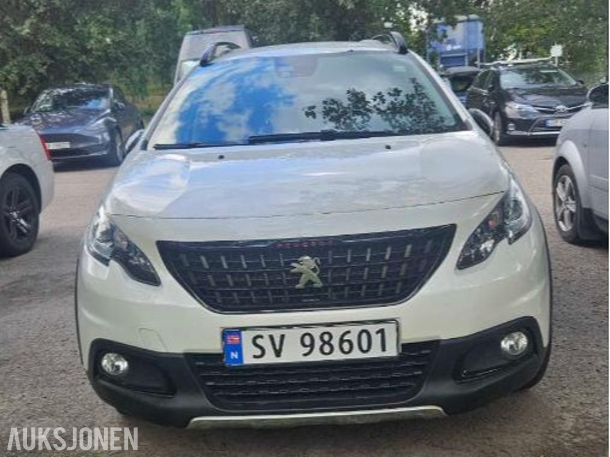 2019 Peugeot 2008 1,2 Puretech 130hk Cruisekontroll EU ok til 08.2027