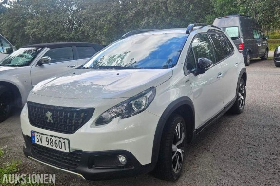 2019 Peugeot 2008 1,2 Puretech 130hk Cruisekontroll EU ok til 08.2027