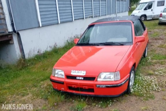 1989 Opel Kadett cab 2.0 116hk mye påkostet 159000km - ingen minstepris