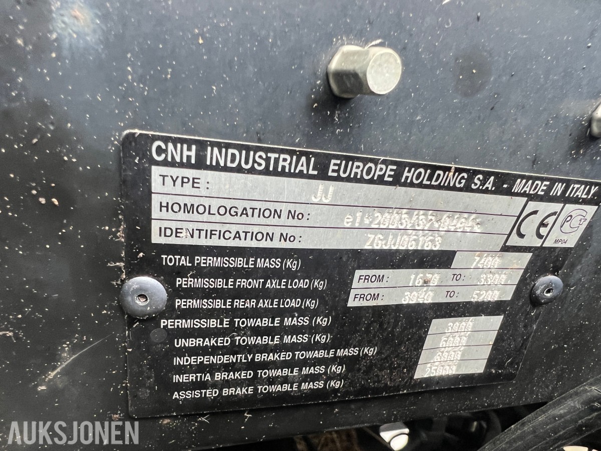 2016 New Holland T5.115 - Frontlaster
