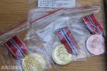 Norske 17.mai medaljer med bånd - Ulike Minnemynter!