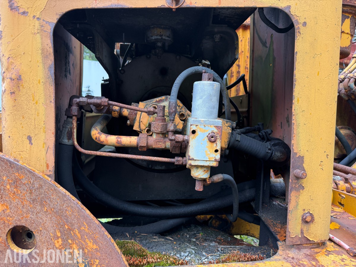 1971 Brøyt X2B gravemaskin – 4-hjuls – Skuffe – Prosjekt/restaureringsobjekt