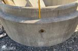 Betongkummer Ø160/80 cm med tilhørende justeringsringer