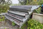 Galvaniserte ståltrapper / industritrapper – 4,60x2,03 m – 14 trinn