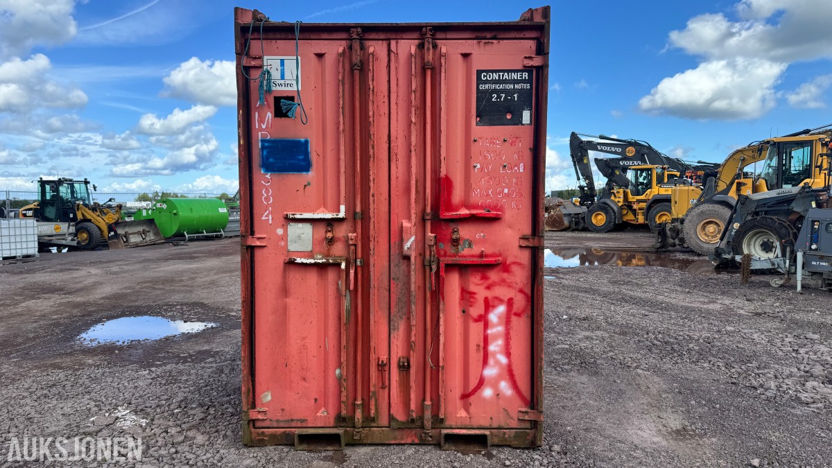 Offshorecontainer / verkstedcontainer med innredning