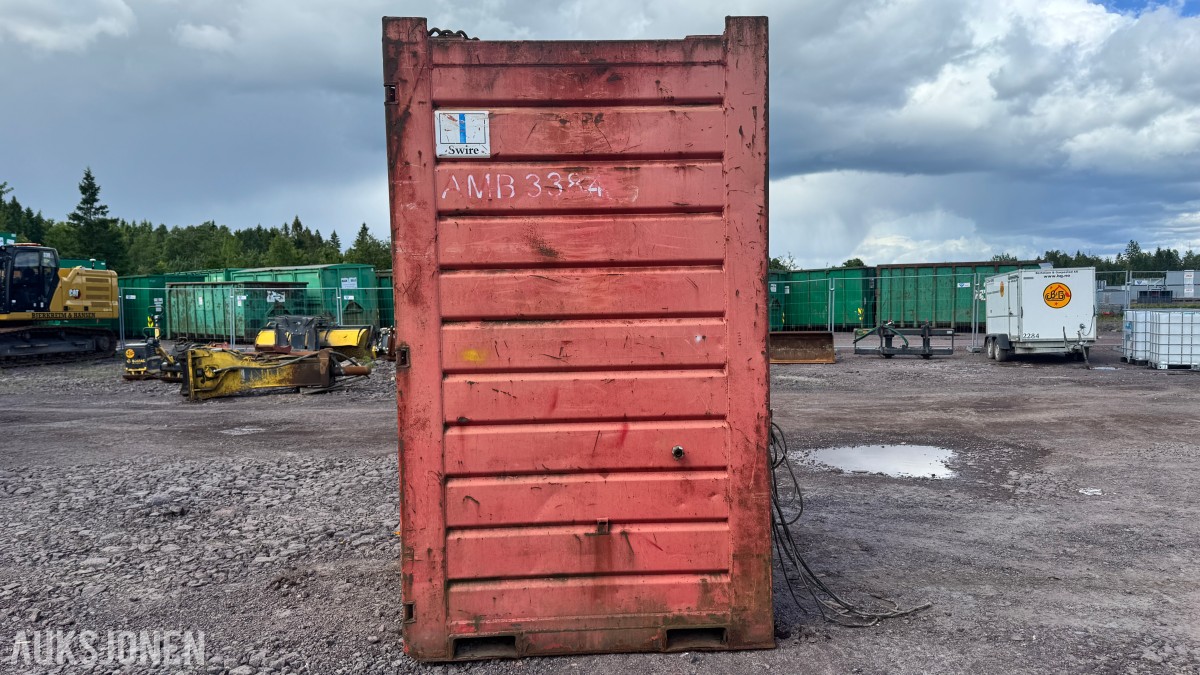 Offshorecontainer / verkstedcontainer med innredning