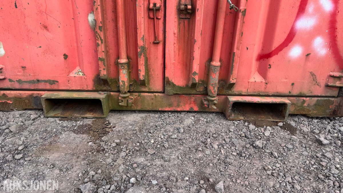 Offshorecontainer / verkstedcontainer med innredning