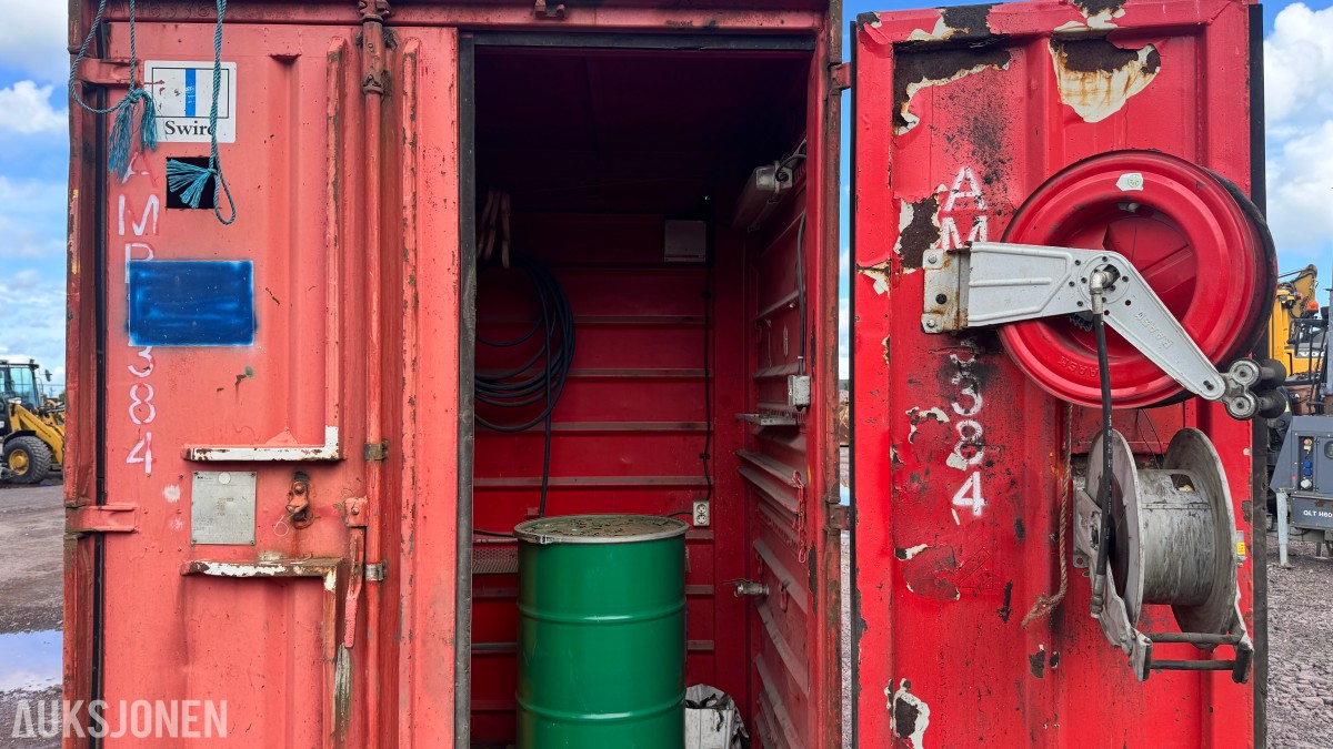 Offshorecontainer / verkstedcontainer med innredning