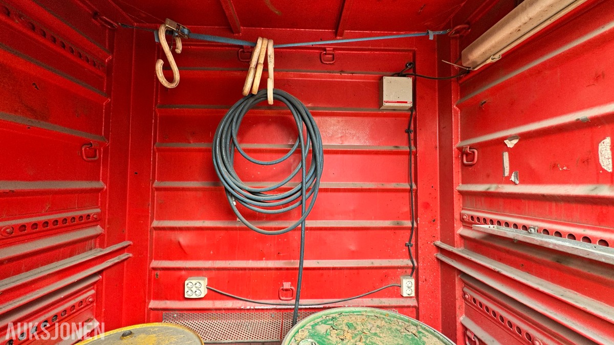 Offshorecontainer / verkstedcontainer med innredning
