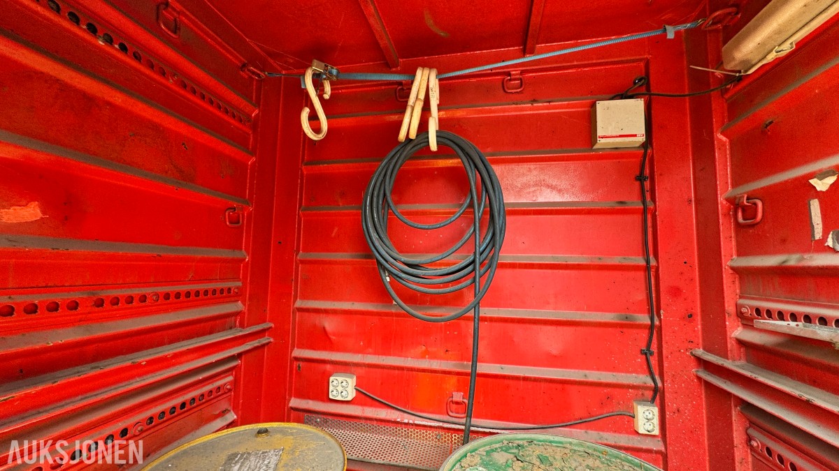 Offshorecontainer / verkstedcontainer med innredning