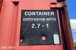Offshorecontainer / verkstedcontainer med innredning