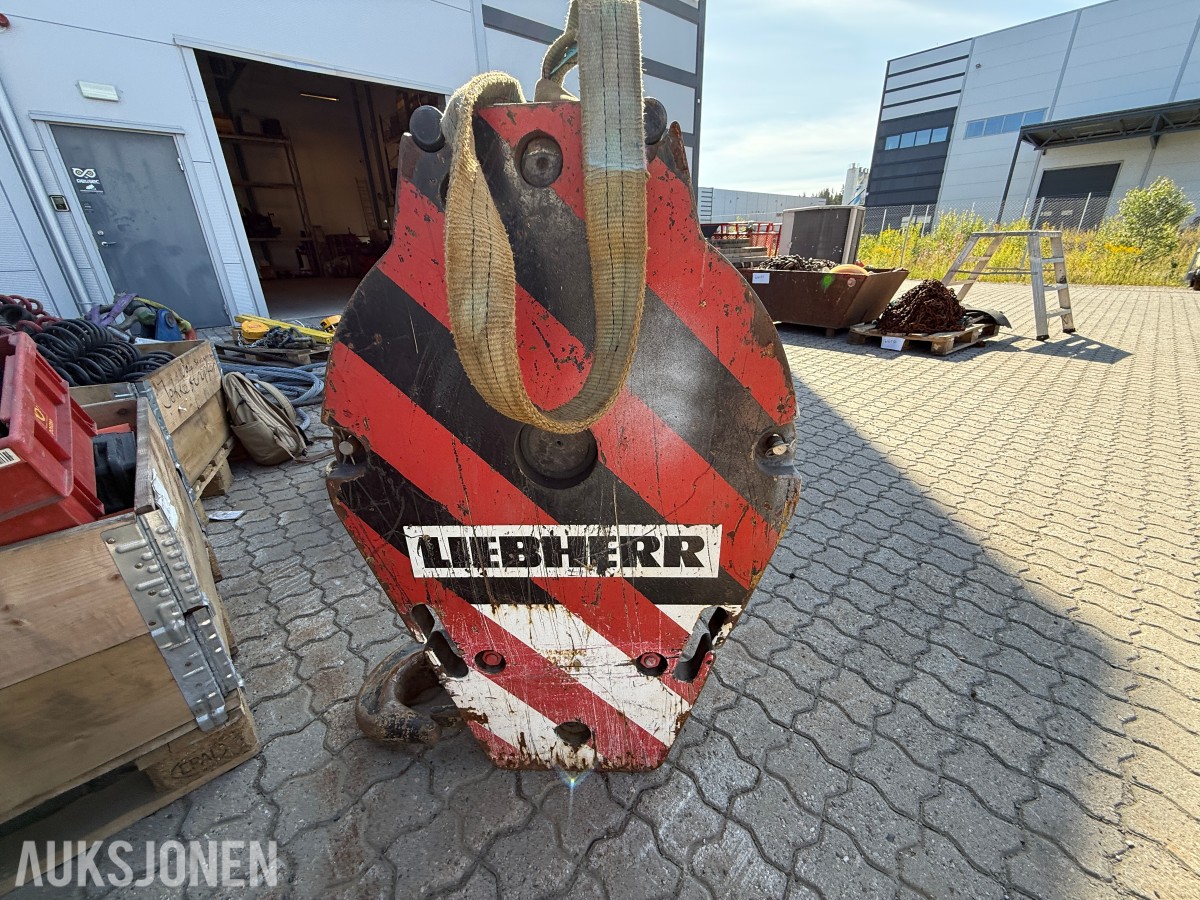 Liebherr krokblokk / krankrok