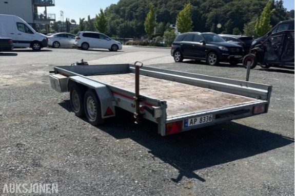 2009 Respo RB 4020AT B2 2000 - Maskinhenger/biltilhenger med tipp og elektrisk vinsj