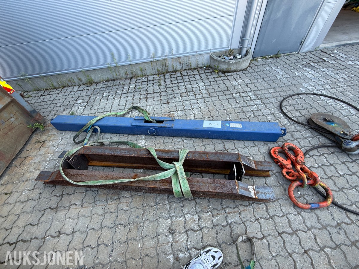 Løfteåk /travers m/utstyr
