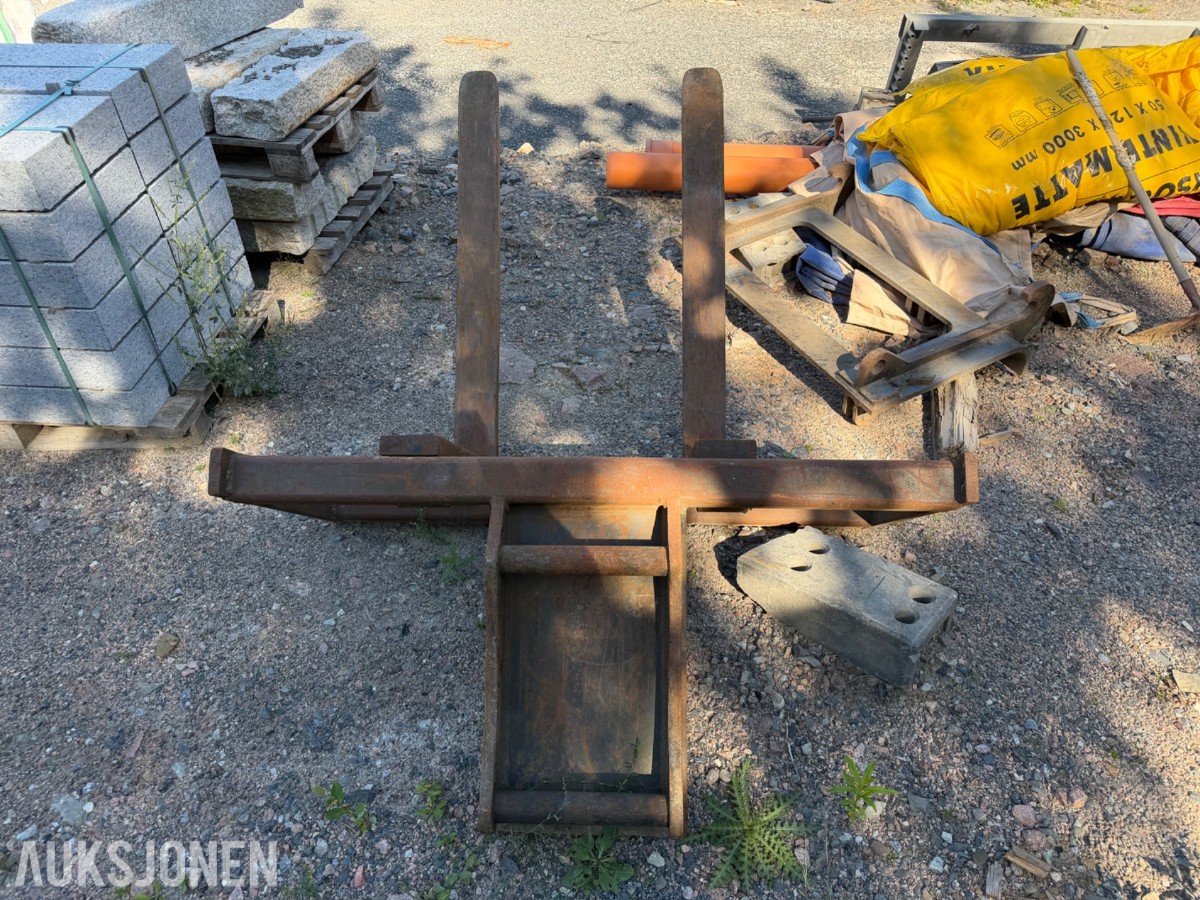 Pallegafler med S60-feste