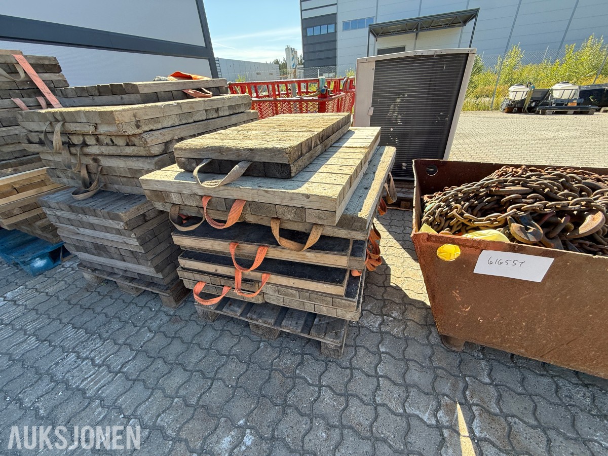 kranunderlagsplater/ støttebensplater