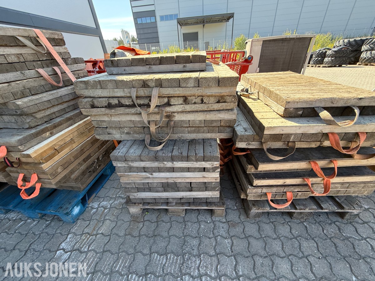 kranunderlagsplater/ støttebensplater