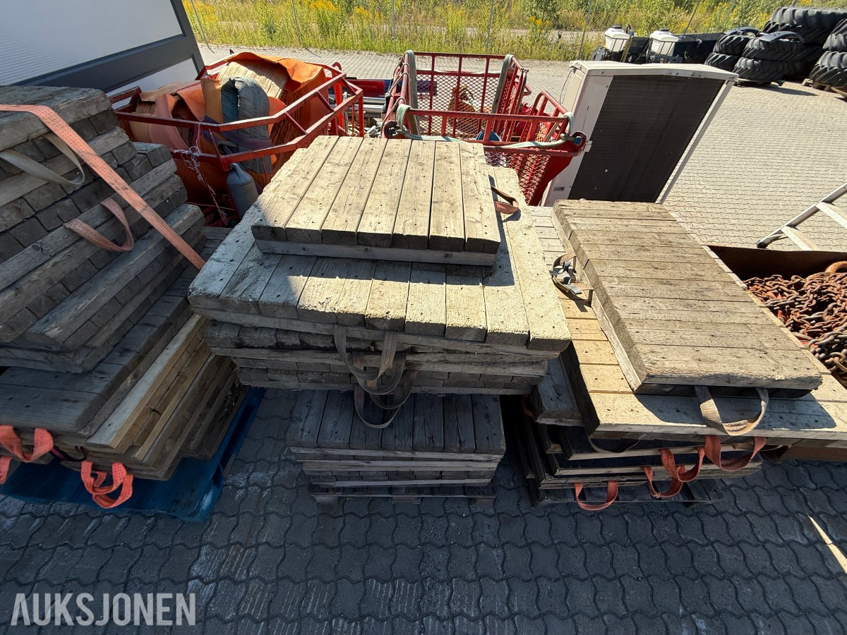 kranunderlagsplater/ støttebensplater