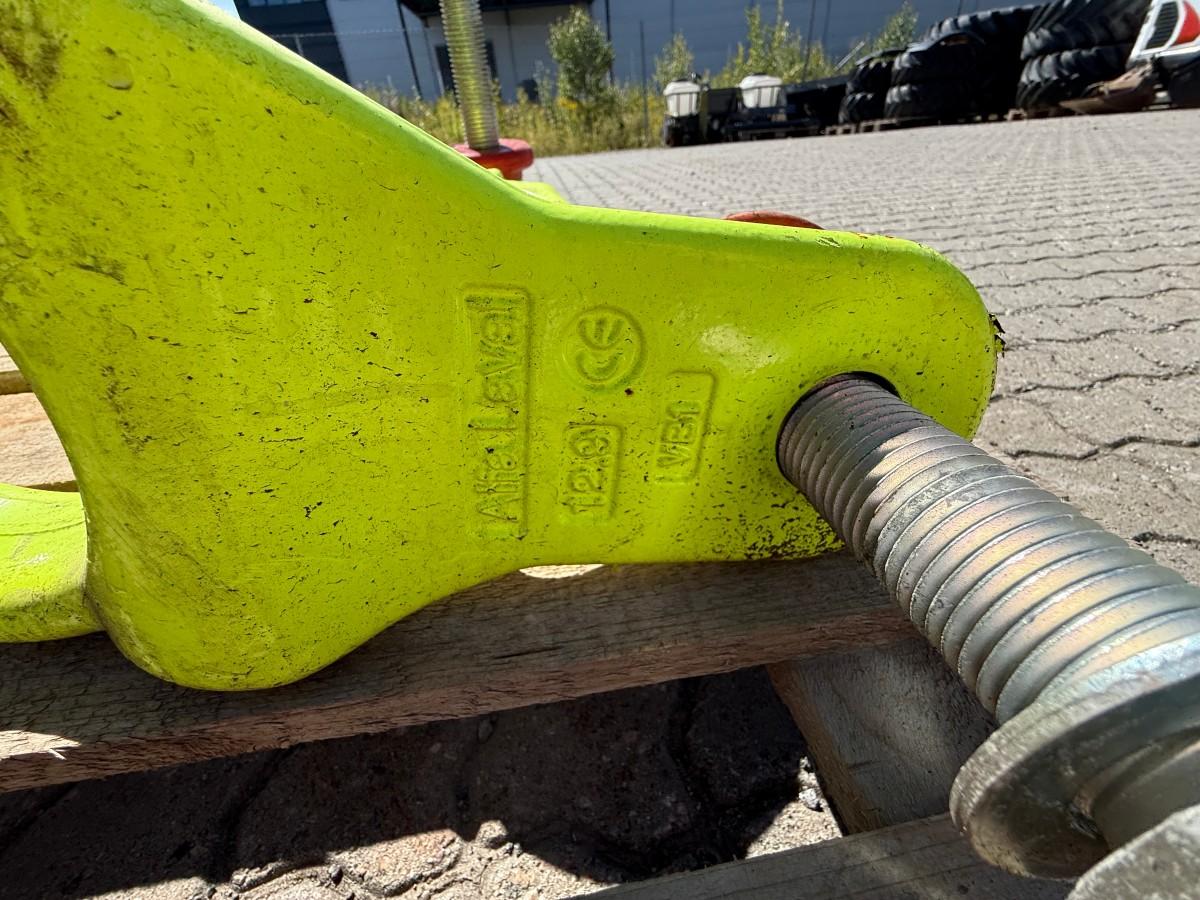 4 stk. Mira Level T2.9 løfteklyper/løftefester for betongelementer
