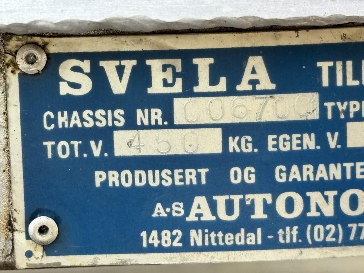 ATV-henger - Svela 1979 (Autonor, Nittedal) ombygd til ATV-henger