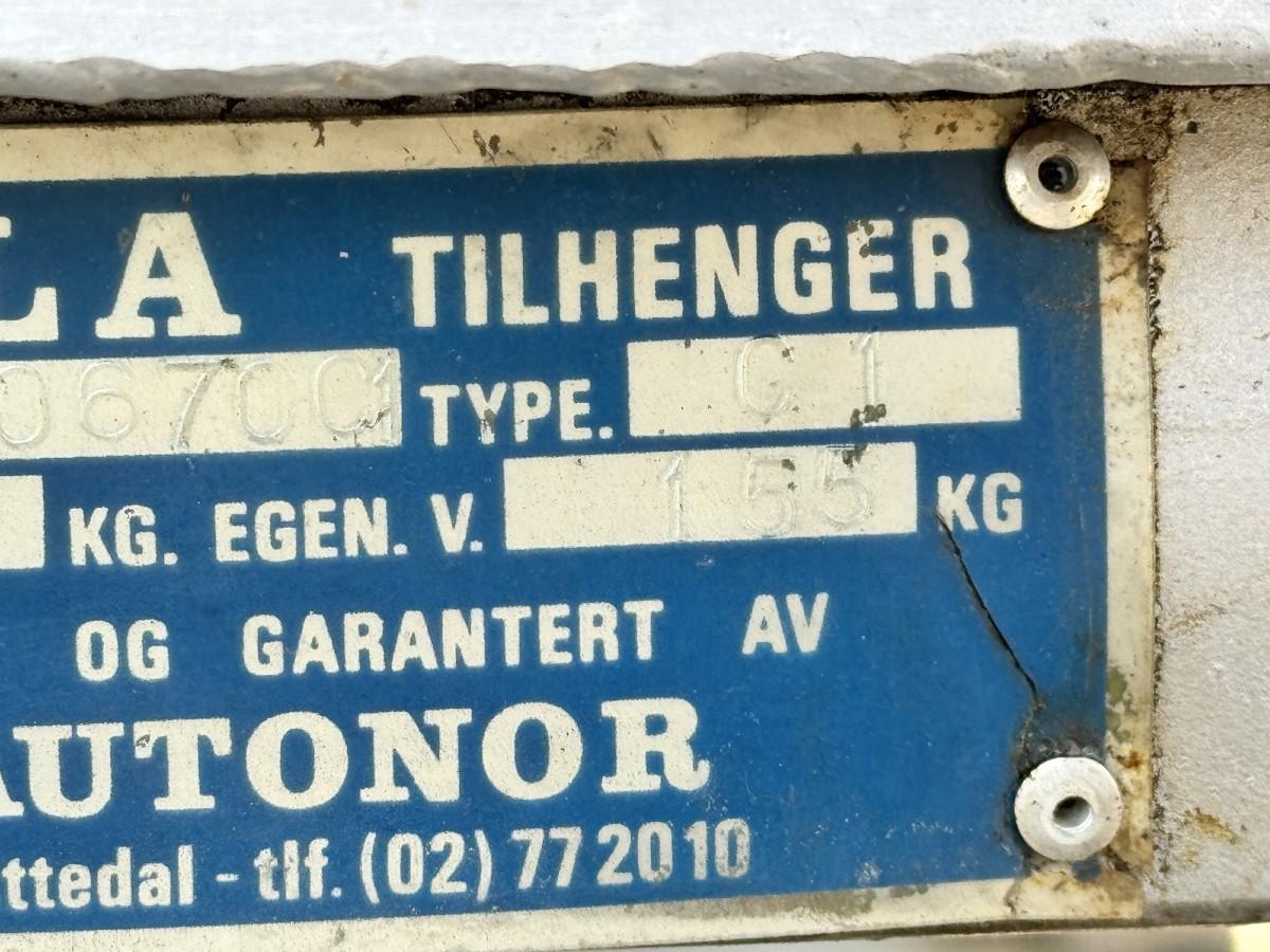 ATV-henger - Svela 1979 (Autonor, Nittedal) ombygd til ATV-henger