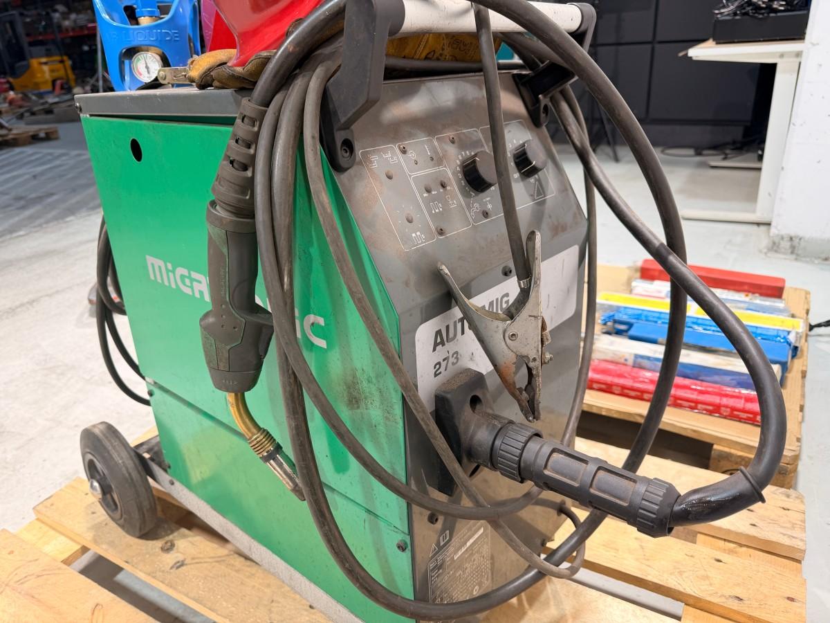 Migatronic Automig 273 MIG/MAG sveiseapparat med sveiseutstyr