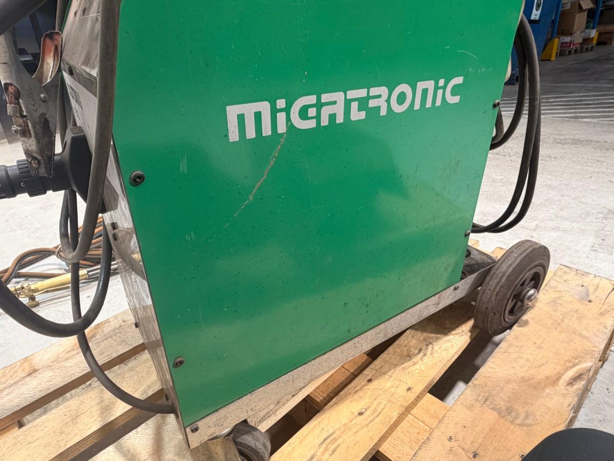Migatronic Automig 273 MIG/MAG sveiseapparat med sveiseutstyr