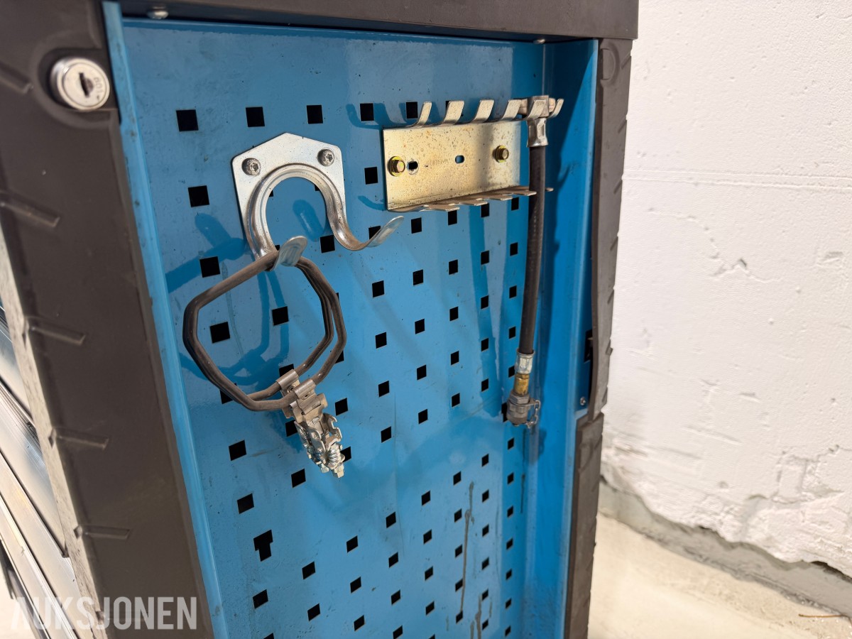 Kraftwelle KW-130D-R-6 verktøyvogn med verktøy