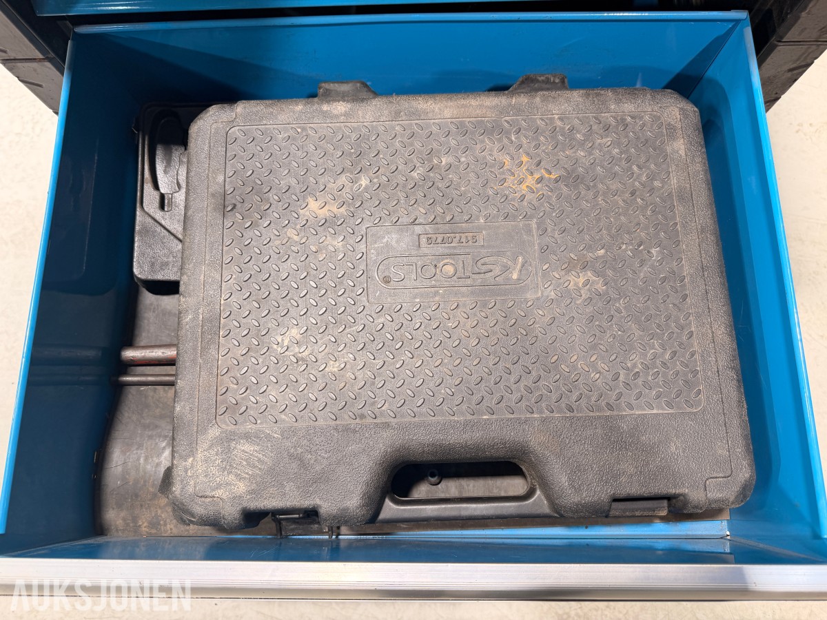 Kraftwelle KW-130D-R-6 verktøyvogn med verktøy