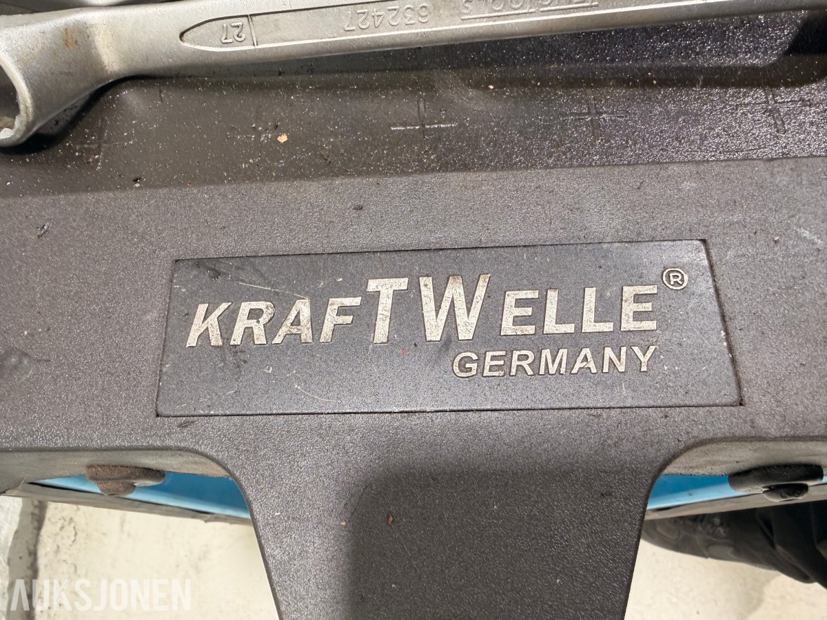 Kraftwelle KW-130D-R-6 verktøyvogn med verktøy