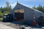 2014 RHA-Hall ventilert telt med elektrisk port / 10x21x3,35