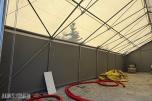2014 RHA-Hall ventilert telt med elektrisk port / 10x21x3,35
