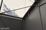 2014 RHA-Hall ventilert telt med elektrisk port / 10x21x3,35