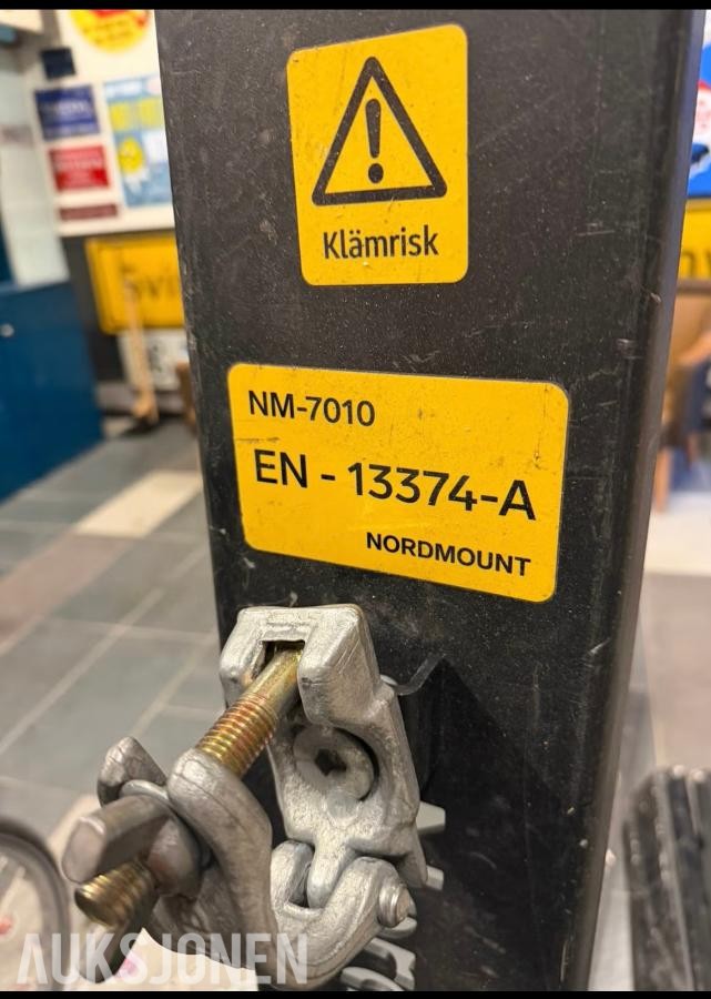 Nordmount taksikrings system EN 13374